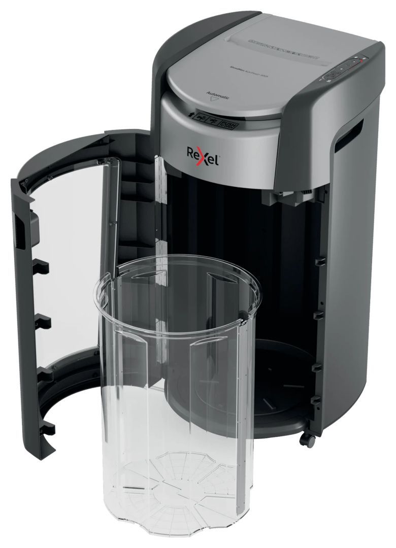 Rexel ShredMax AutoFeed+ 600X P4 Iratmegsemmisítő Black Rexel ShredMax AutoFeed+ 600X P4 Iratmegsemmisítő Black