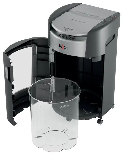 Rexel ShredMax AutoFeed+ 300X P4 Iratmegsemmisítő Black Rexel ShredMax AutoFeed+ 300X P4 Iratmegsemmisítő Black