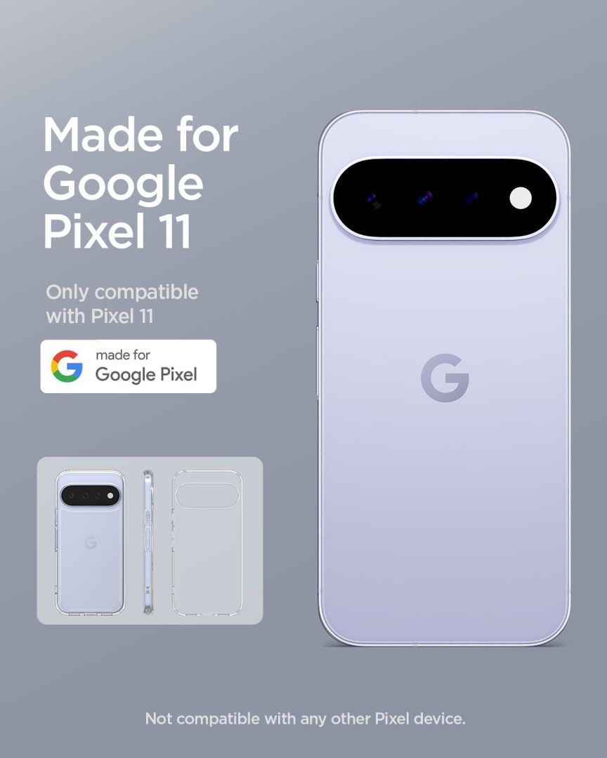 Spigen Ultra Hybrid case for Google Pixel 11 Crystal Clear Spigen Ultra Hybrid case for Google Pixel 11 Crystal Clear
