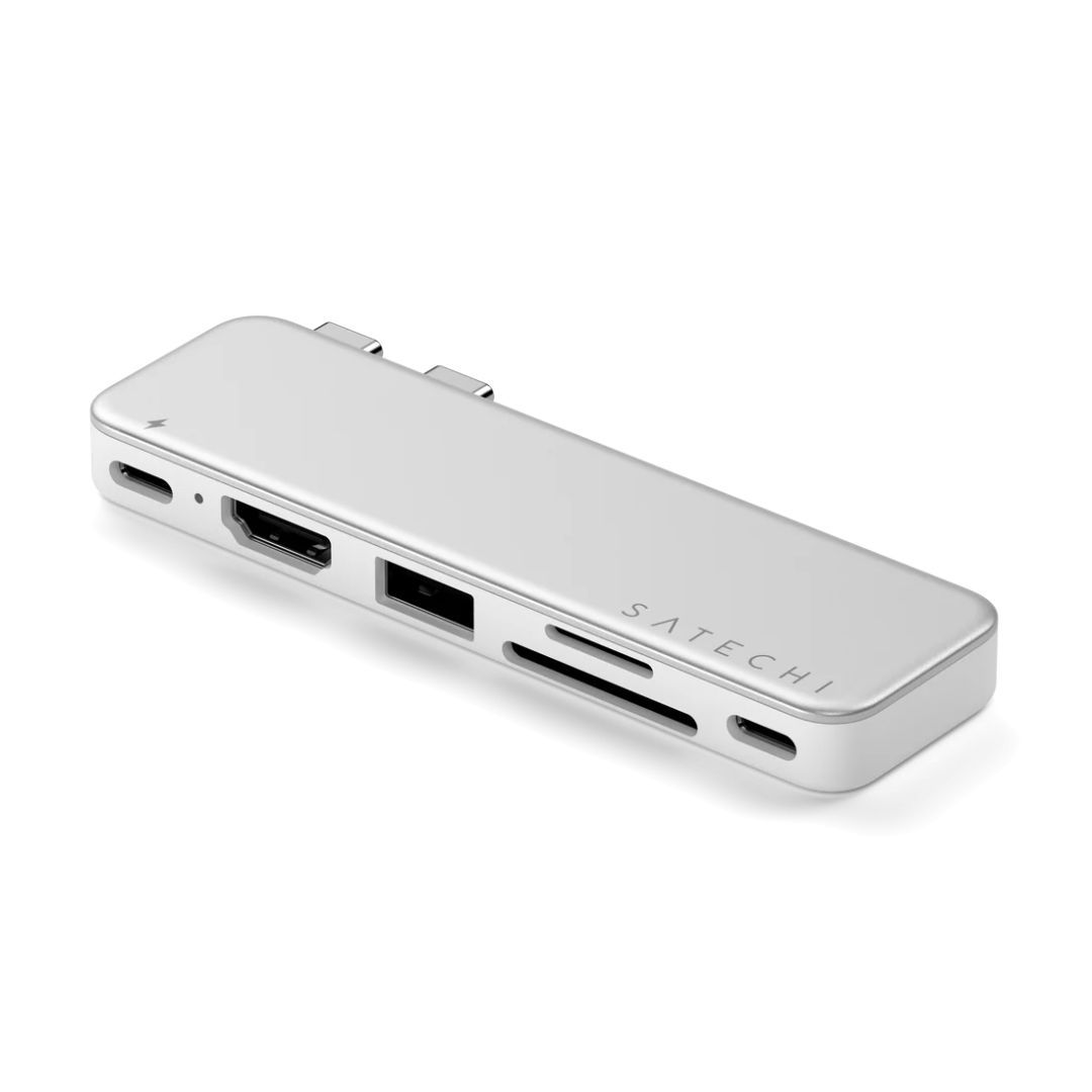 Satechi USB-C Snap Hub Silver