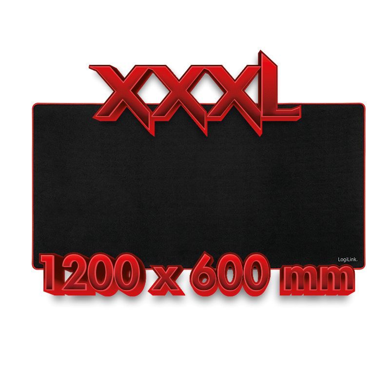 Logilink ID0216 XXXL Gaming Egérpad Black Logilink ID0216 XXXL Gaming Egérpad Black