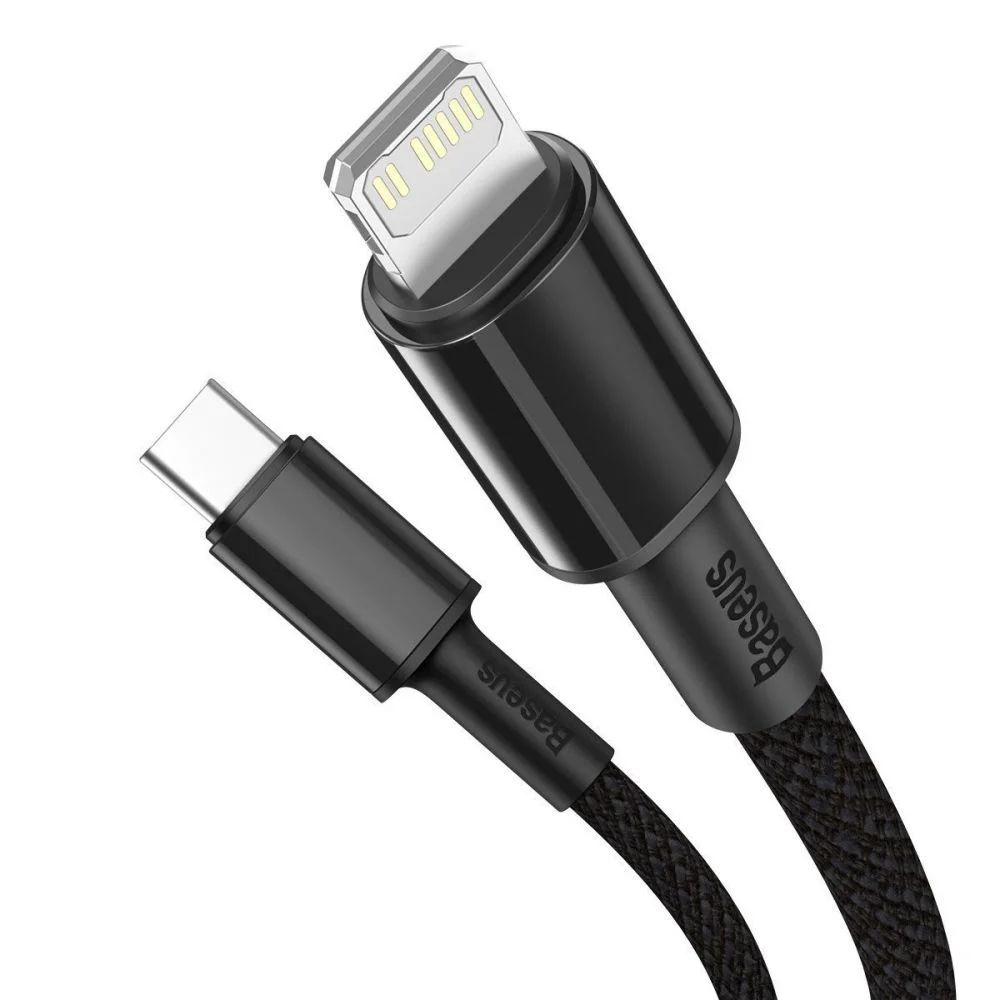 Baseus USB-C to Lightning Cable 1m Black Baseus USB-C to Lightning Cable 1m Black