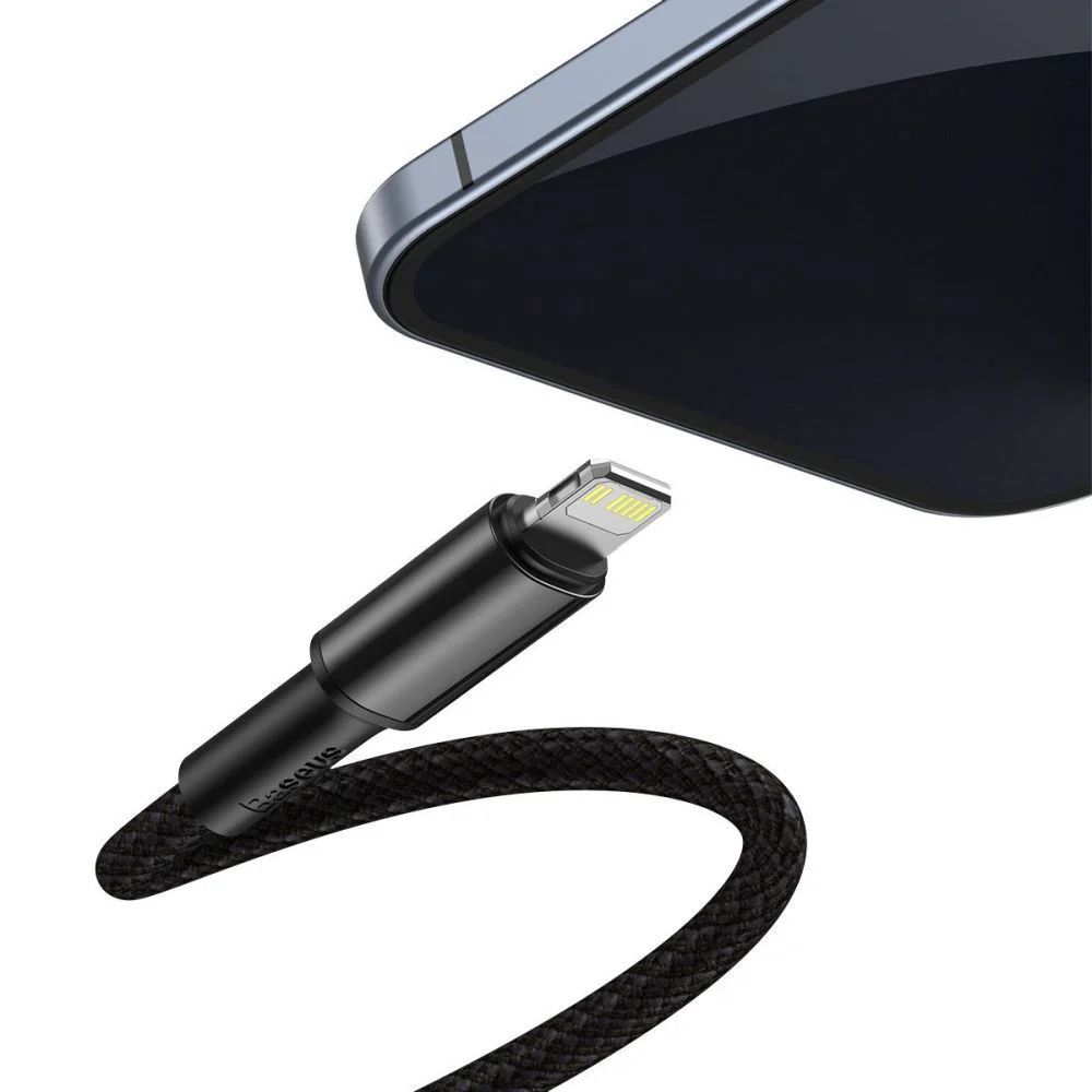 Baseus USB-C to Lightning Cable 1m Black Baseus USB-C to Lightning Cable 1m Black