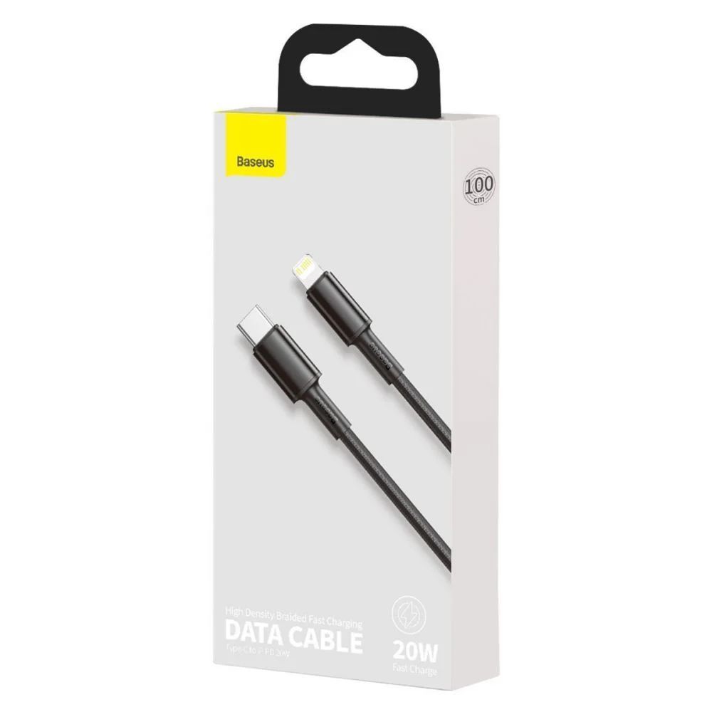 Baseus USB-C to Lightning Cable 1m Black Baseus USB-C to Lightning Cable 1m Black