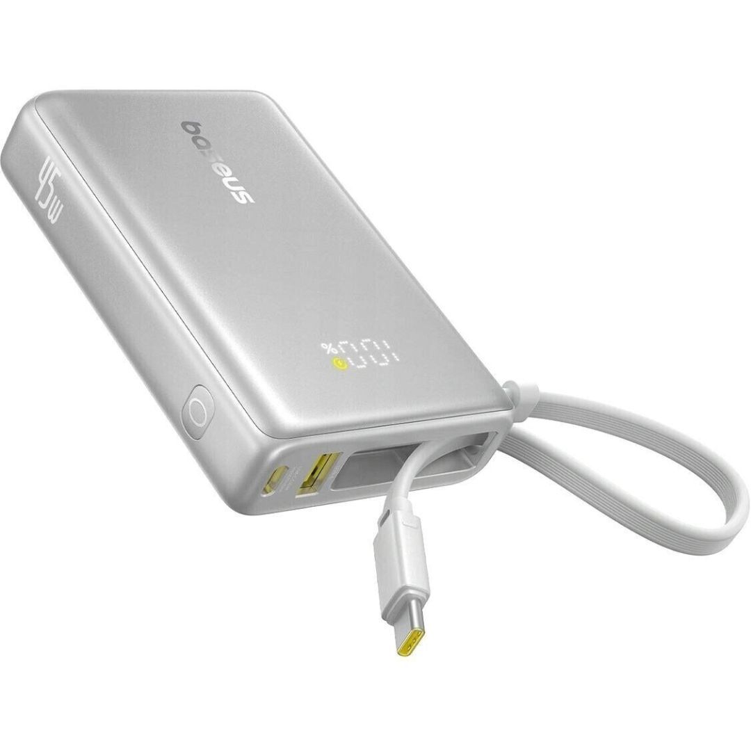 Baseus PicoGo 45W 10000mAh PowerBank Silver Baseus PicoGo 45W 10000mAh PowerBank Silver