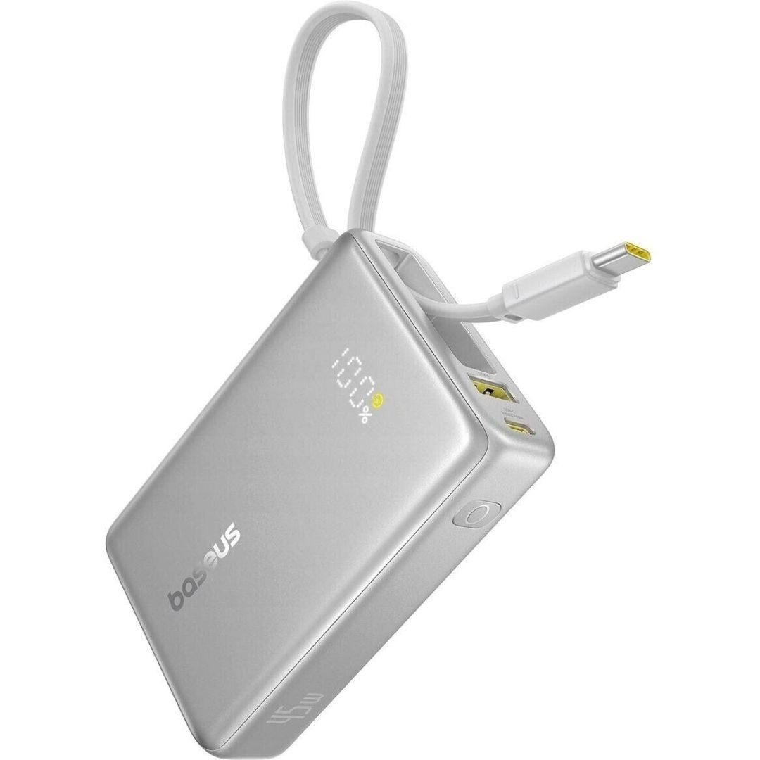 Baseus PicoGo 45W 10000mAh PowerBank Silver Baseus PicoGo 45W 10000mAh PowerBank Silver