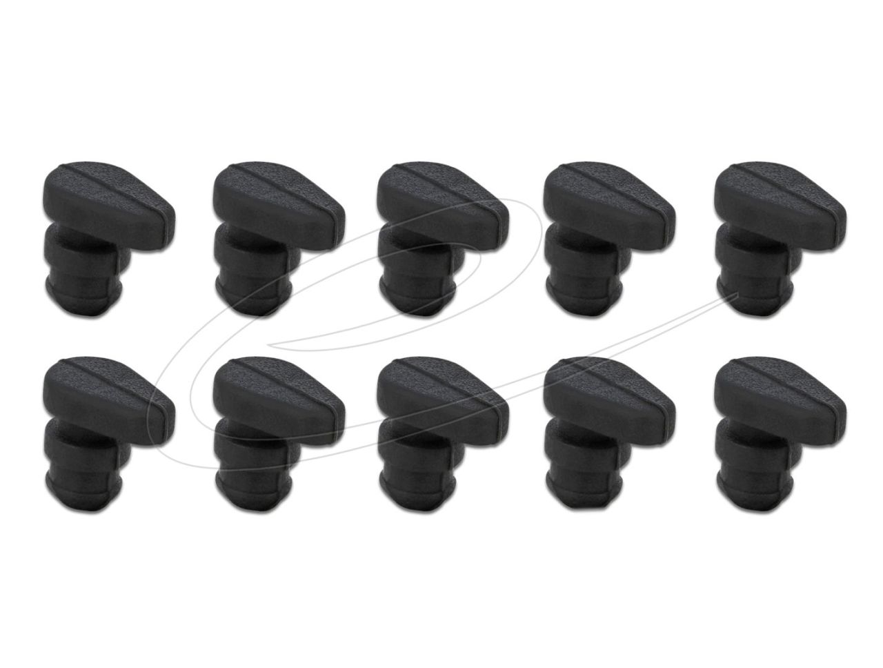 DeLock Rubber Nipple for M.2 SSD / Module 10 pieces DeLock Rubber Nipple for M.2 SSD / Module 10 pieces