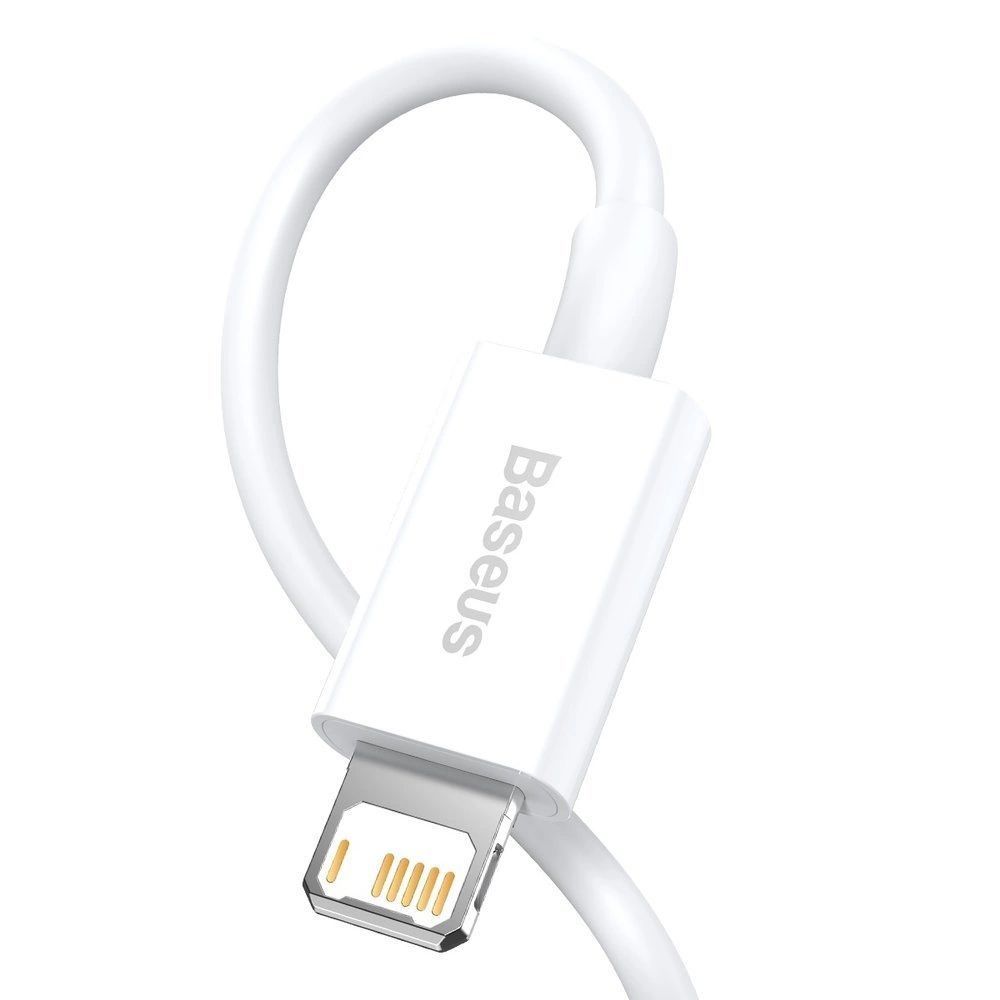Baseus Superior USB-A - Lightning 0,25m White Baseus Superior USB-A - Lightning 0,25m White
