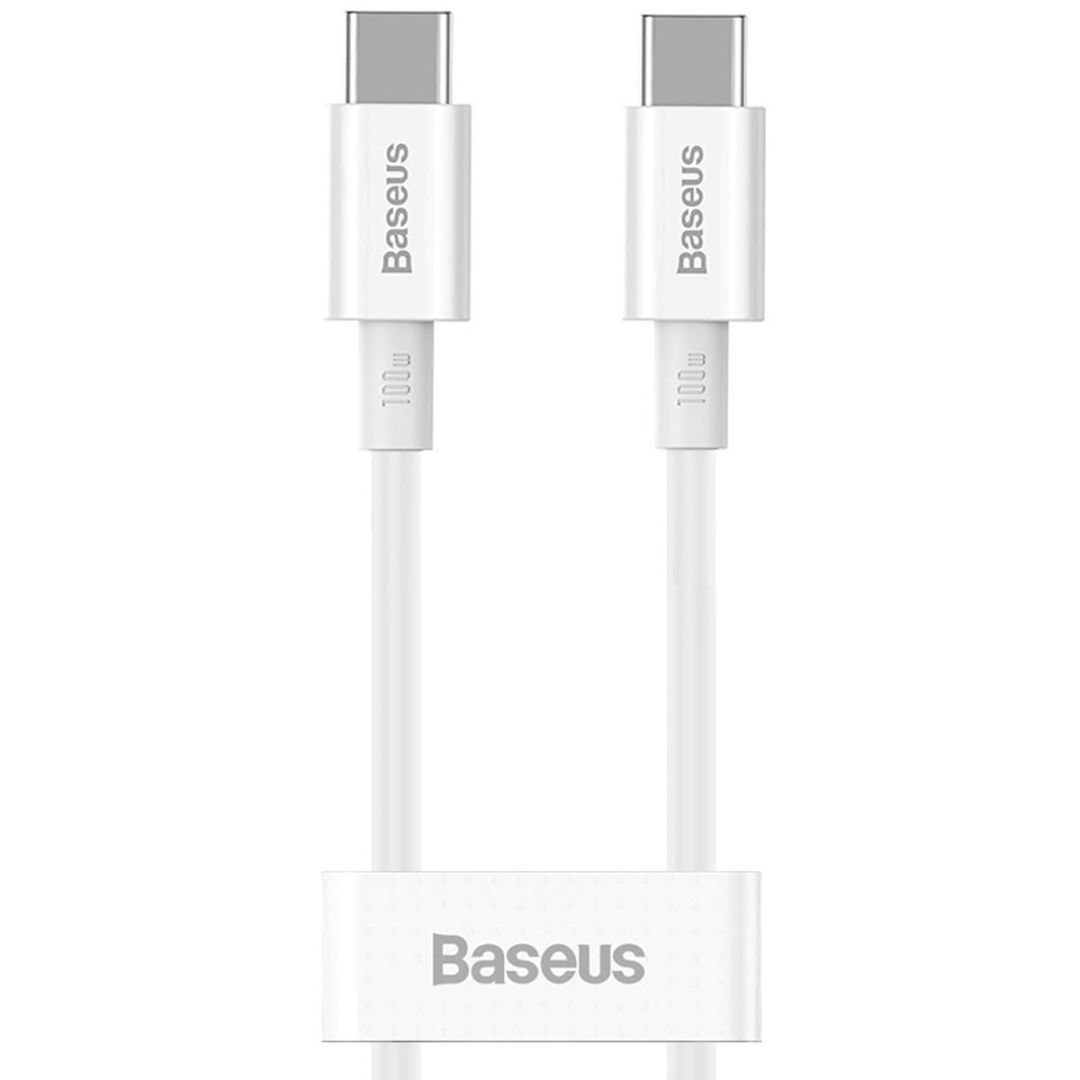 Baseus Superior USB-C - USB-C Cable 1m White Baseus Superior USB-C - USB-C Cable 1m White