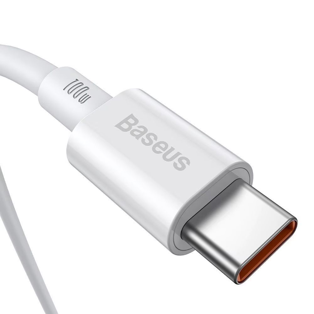 Baseus Superior USB-C - USB-C Cable 2m White Baseus Superior USB-C - USB-C Cable 2m White