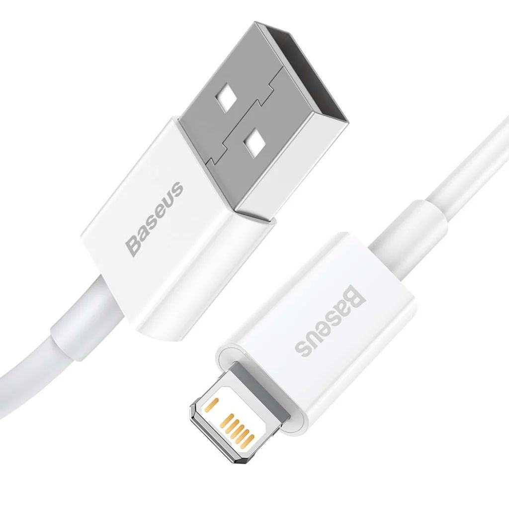Baseus Superior USB-A - Lightning 2m White Baseus Superior USB-A - Lightning 2m White