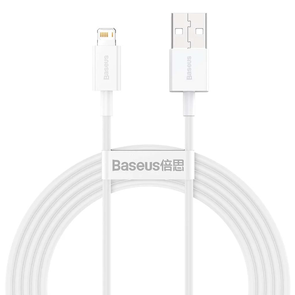 Baseus Superior USB-A - Lightning 2m White Baseus Superior USB-A - Lightning 2m White