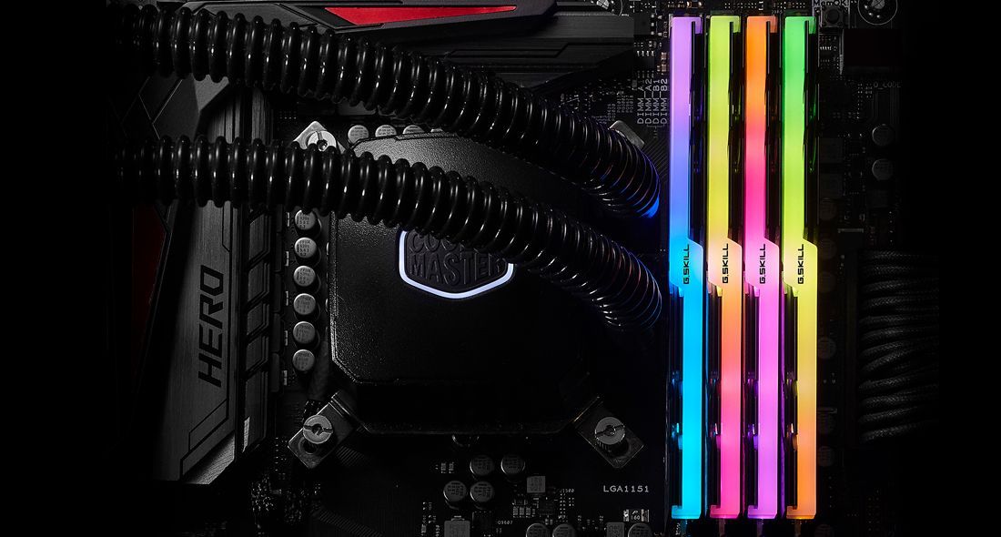 G.SKILL 64GB DDR4 3600MHz Kit(4x16GB) Trident Z RGB G.SKILL 64GB DDR4 3600MHz Kit(4x16GB) Trident Z RGB