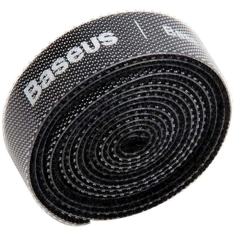 Baseus Circle Velcro Kábelrendező Black Baseus Circle Velcro Kábelrendező Black
