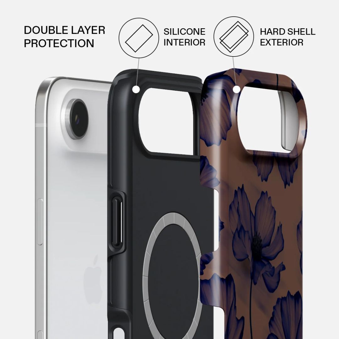 Burga Tough Magsafe Case for iPhone Air Velvet Night