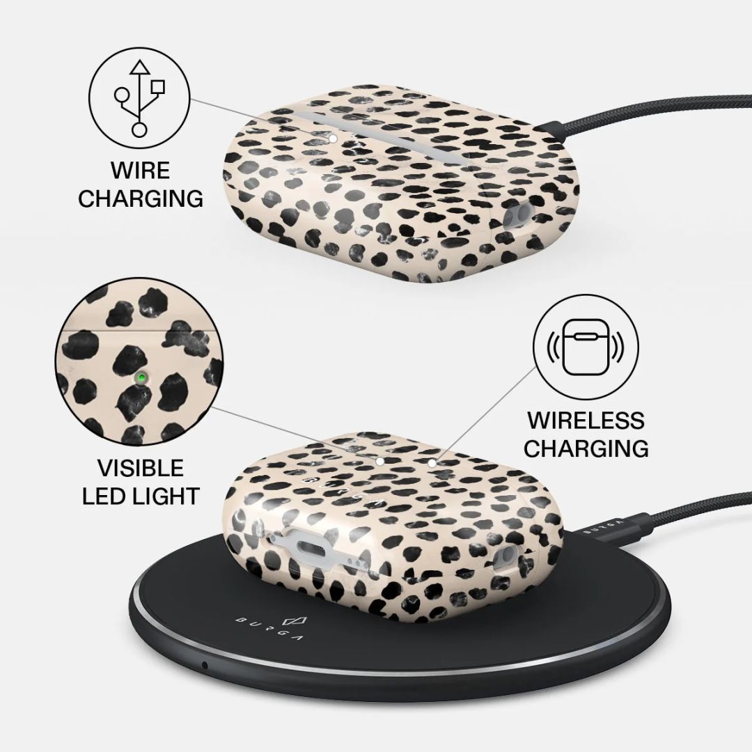 Burga Airpods Case for Airpods Pro 3 Almond Latte