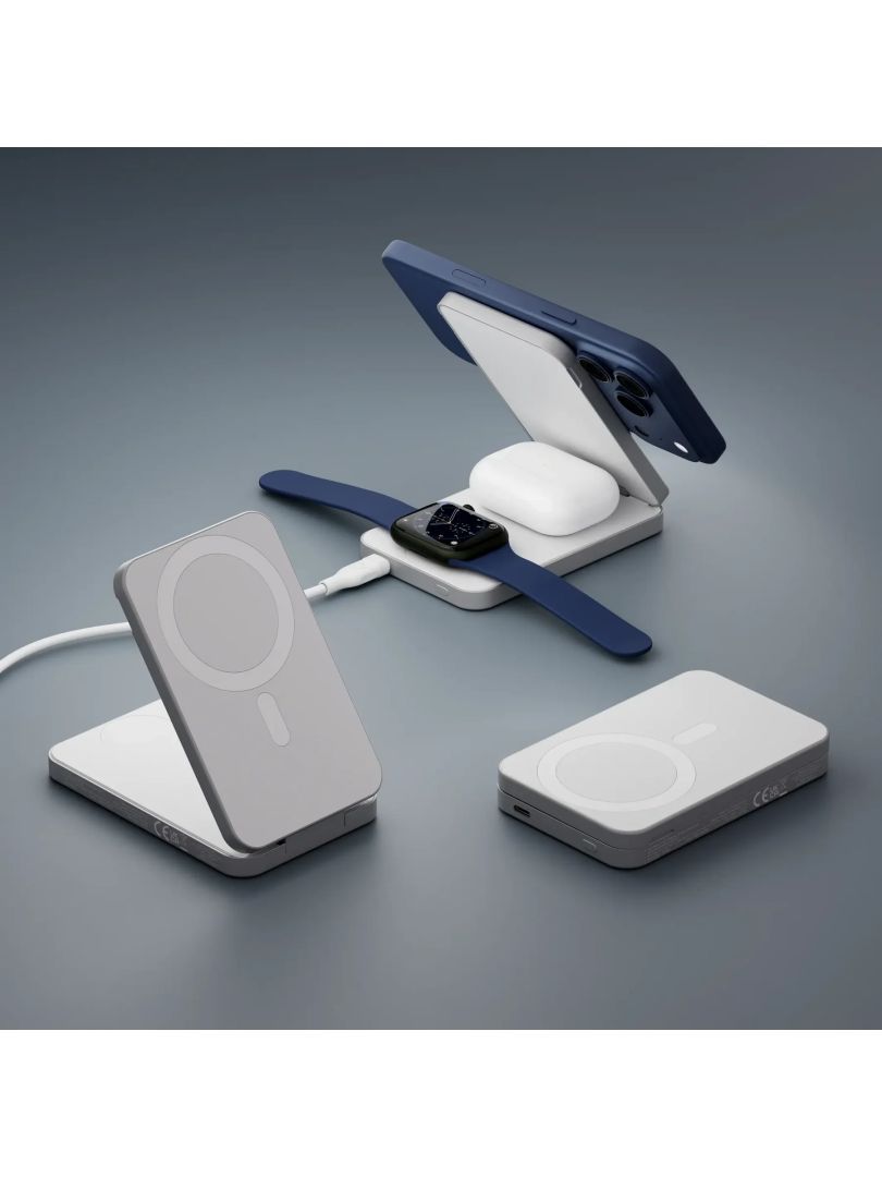 dbramante1928 re-charge Wireless 3in1 8000 mAh PowerBank White dbramante1928 re-charge Wireless 3in1 8000 mAh PowerBank White