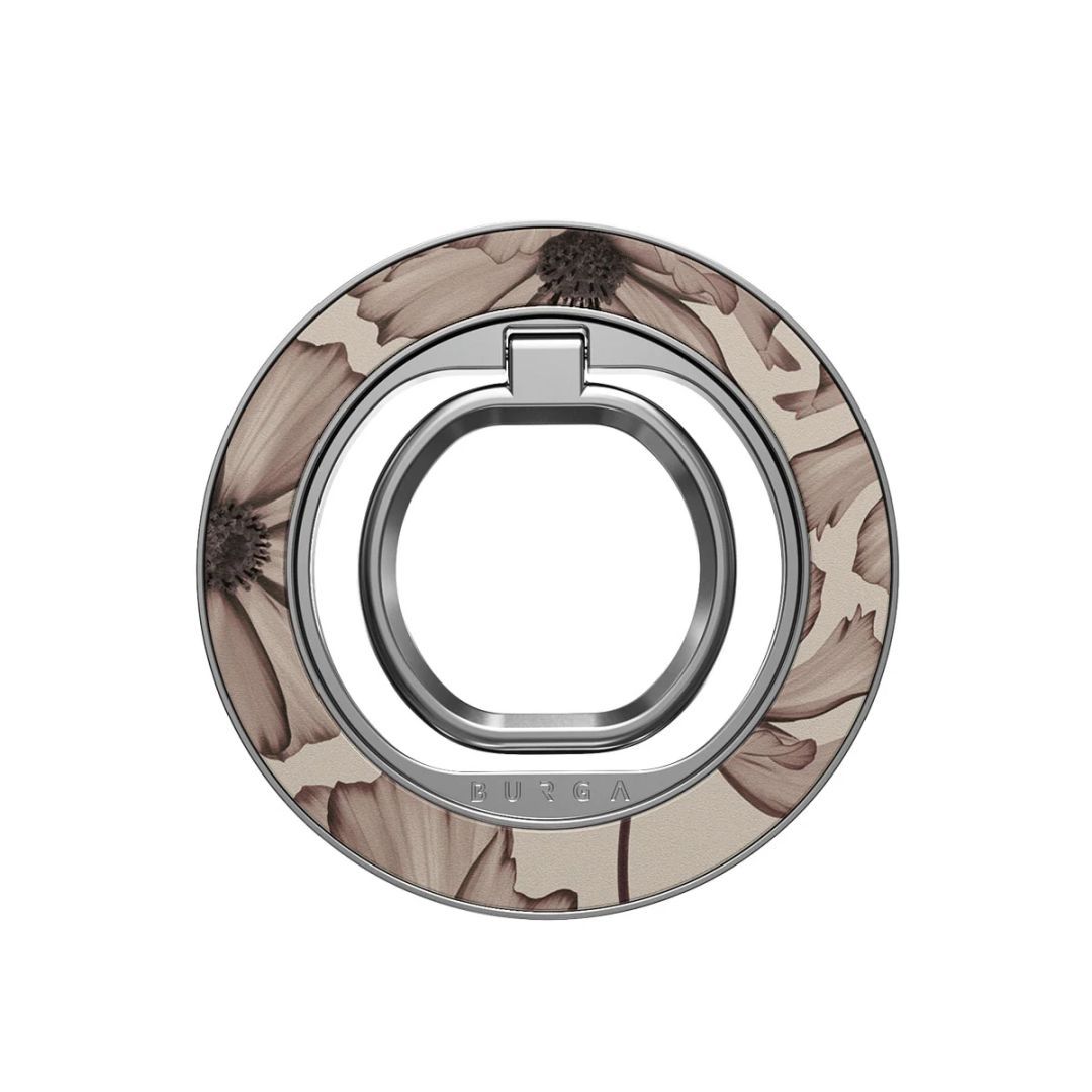 Burga Magnetic Ring Holder Silver Barely Yours