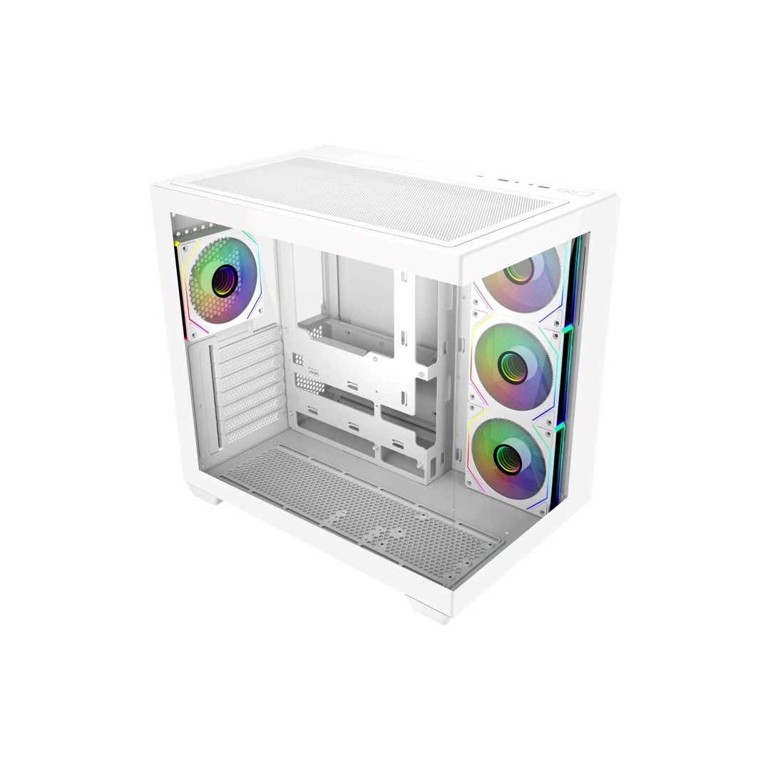 Cooler Master Elite 681 Tempered Glass White Cooler Master Elite 681 Tempered Glass White