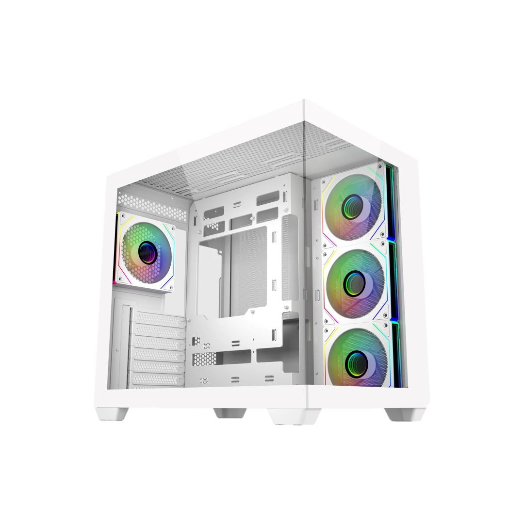 Cooler Master Elite 681 Tempered Glass White Cooler Master Elite 681 Tempered Glass White