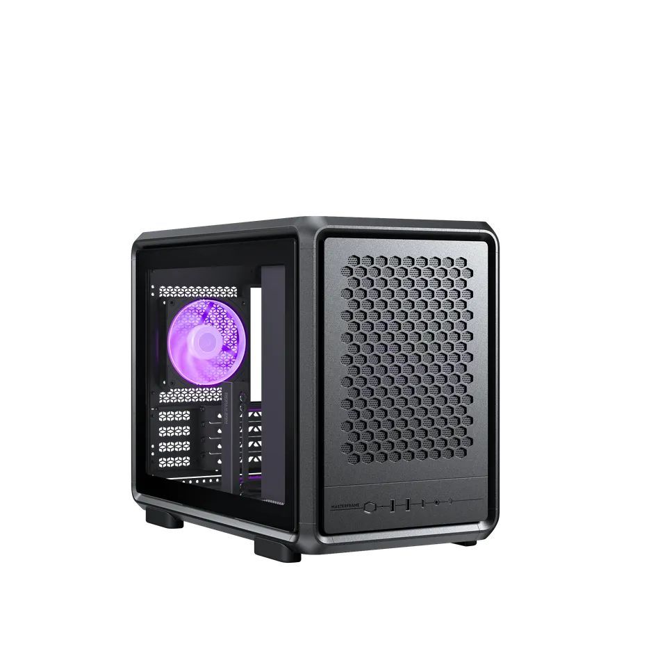 Cooler Master MasterFrame 400 Mesh Tempered Glass Black Cooler Master MasterFrame 400 Mesh Tempered Glass Black