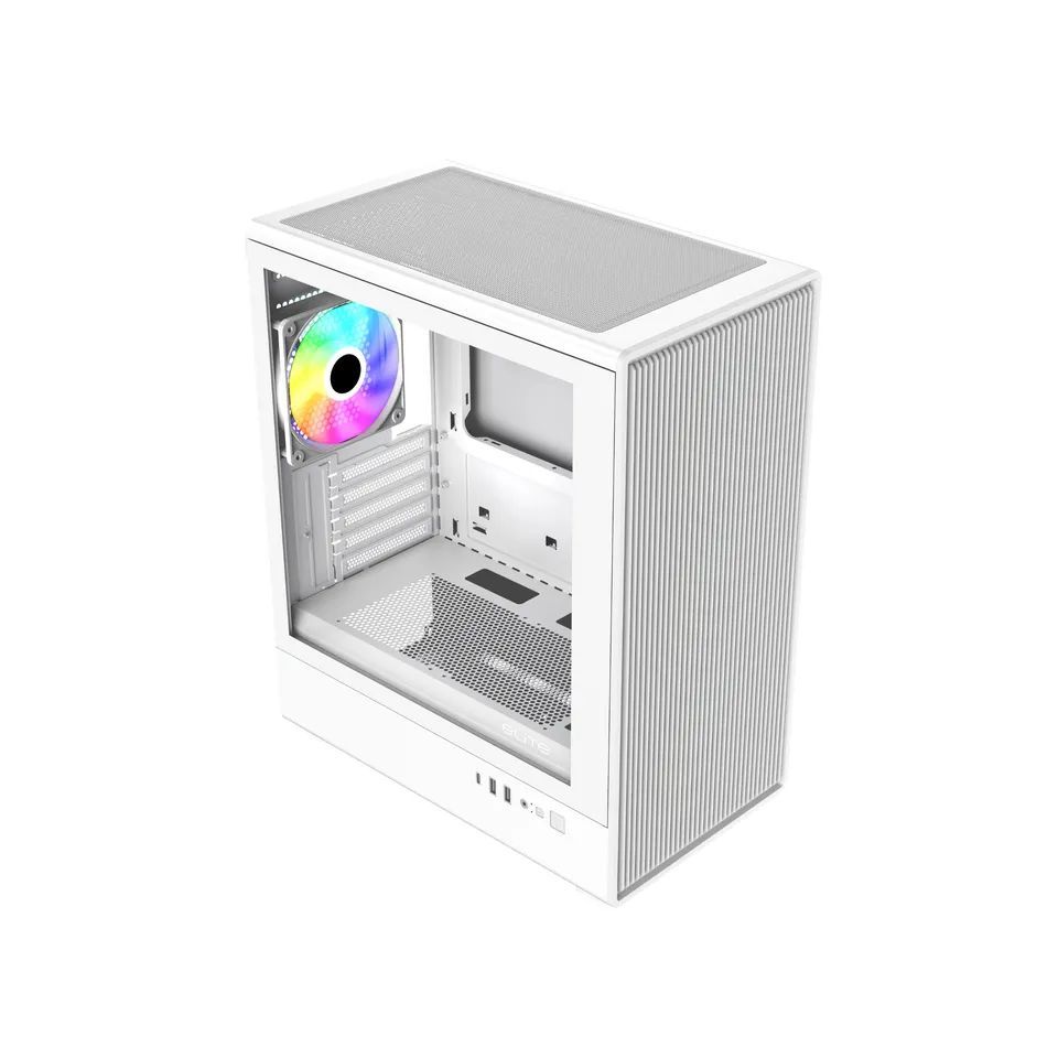 Cooler Master Elite 350 Tempered Glass White Cooler Master Elite 350 Tempered Glass White