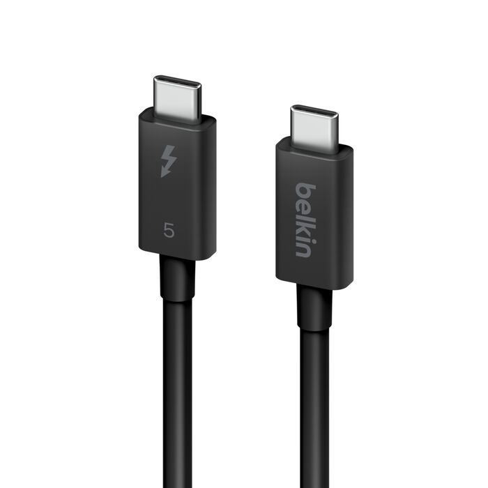 Belkin Connect Thunderbolt 5 Passive Cable 1m Black Belkin Connect Thunderbolt 5 Passive Cable 1m Black