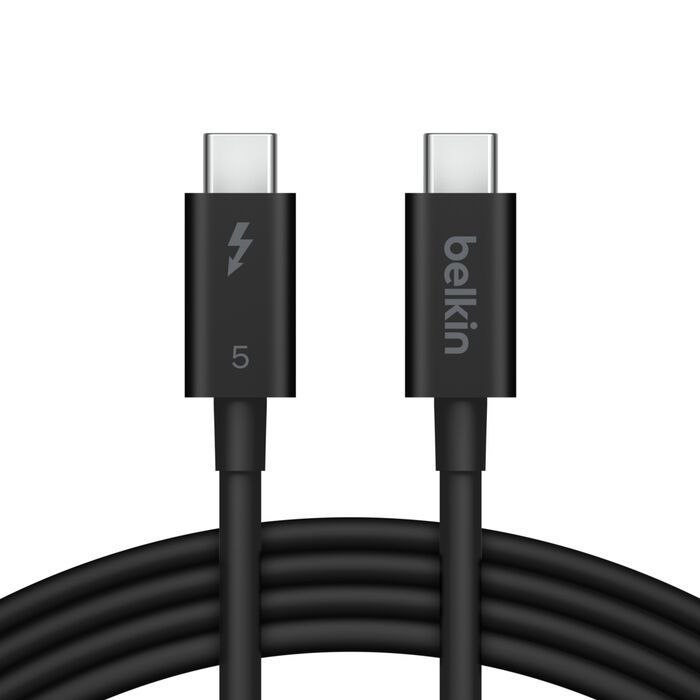 Belkin Connect Thunderbolt 5 Passive Cable 1m Black Belkin Connect Thunderbolt 5 Passive Cable 1m Black