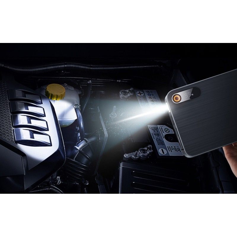 Baseus Super Energy Pro+ 12000mAh Car Jump Starter PowerBank Black Baseus Super Energy Pro+ 12000mAh Car Jump Starter PowerBank Black