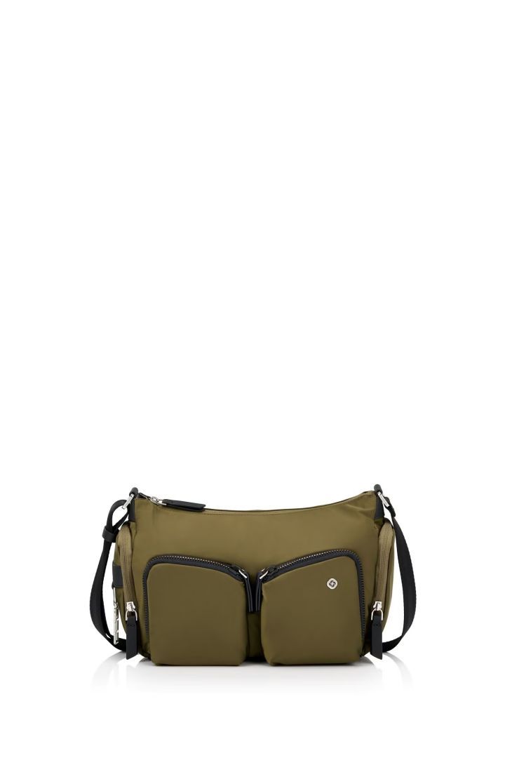 Samsonite Blazing Shoulder Bag 2 Comp Olive Green Samsonite Blazing Shoulder Bag 2 Comp Olive Green