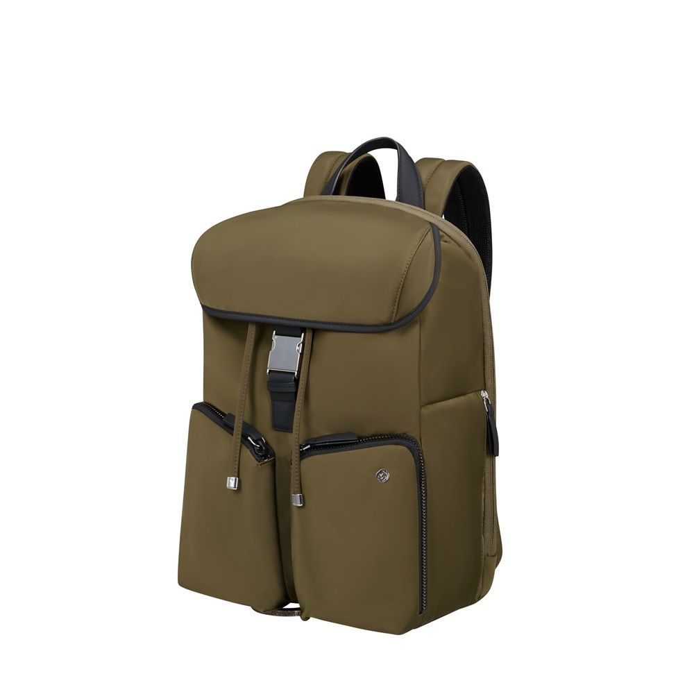 Samsonite Blazing Backpack+Flap 14,1" Olive Green Samsonite Blazing Backpack+Flap 14,1" Olive Green