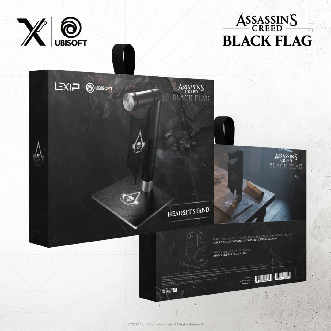Lexip Headset Stand Assassin''s Creed Black Flag: Resynced Lexip Headset Stand Assassin''s Creed Black Flag: Resynced