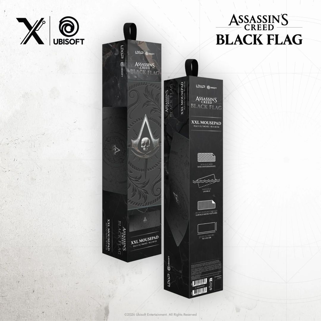 Lexip Tatoo XXL Gamepad Assassin's Creed Black Flag: Resynced Lexip Tatoo XXL Gamepad Assassin's Creed Black Flag: Resynced