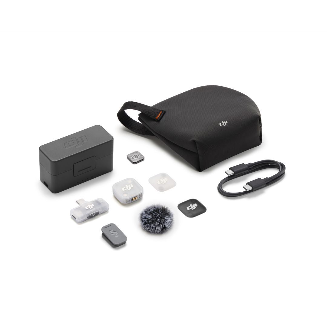 DJI Mic Mini 2 (1 TX + 1 Mobile RX + Charging Case) DJI Mic Mini 2 (1 TX + 1 Mobile RX + Charging Case)