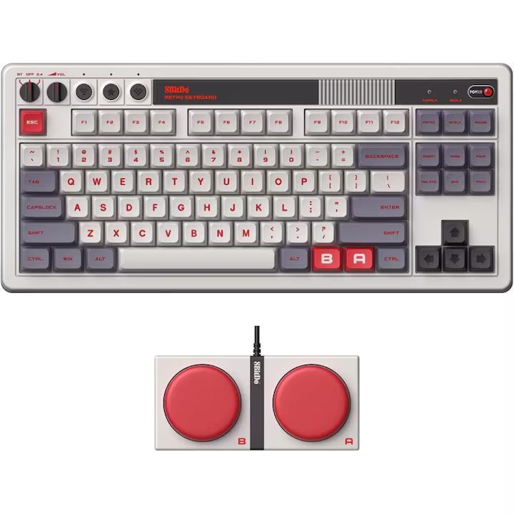8BitDo Retro 108 Mechanical Wireless Bluetooth Keyboard N Edition US 8BitDo Retro 108 Mechanical Wireless Bluetooth Keyboard N Edition US