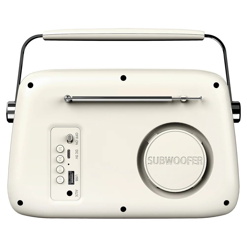 Savio RS-04 Portable Radio DAB+ White Savio RS-04 Portable Radio DAB+ White