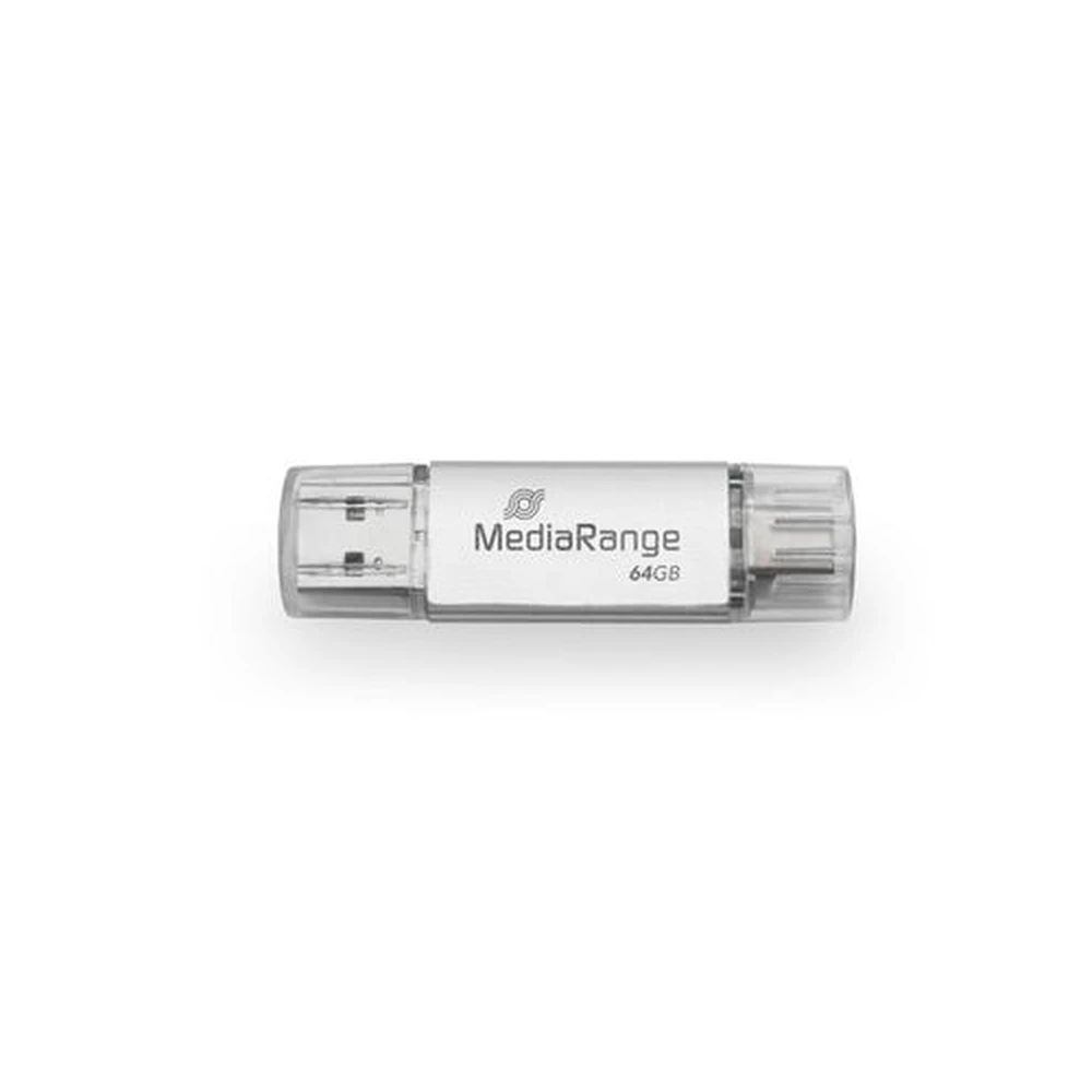 MediaRange 64GB MR937 USB3.2 Silver MediaRange 64GB MR937 USB3.2 Silver