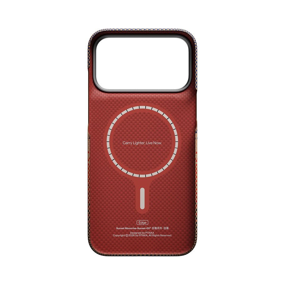 Pitaka Edge Case for iPhone 18/17 Pro Sunset Pitaka Edge Case for iPhone 18/17 Pro Sunset