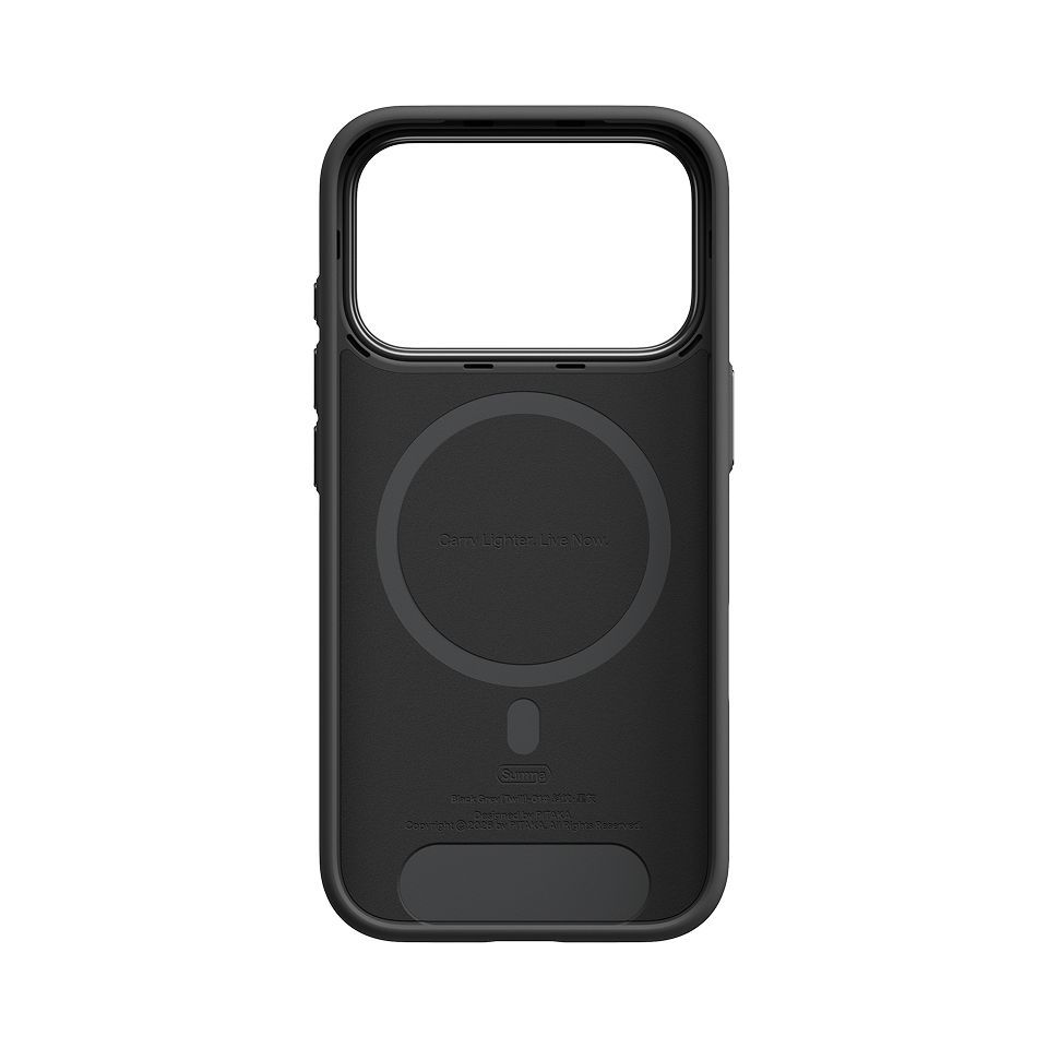 Pitaka Summa Case for iPhone 18/17 Pro Black/Grey Twill Pitaka Summa Case for iPhone 18/17 Pro Black/Grey Twill