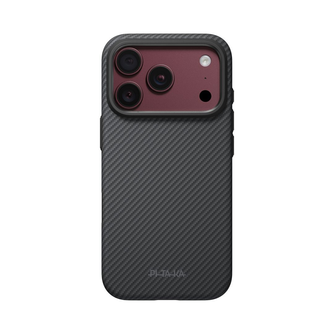 Pitaka Summa Case for iPhone 18/17 Pro Black/Grey Twill Pitaka Summa Case for iPhone 18/17 Pro Black/Grey Twill